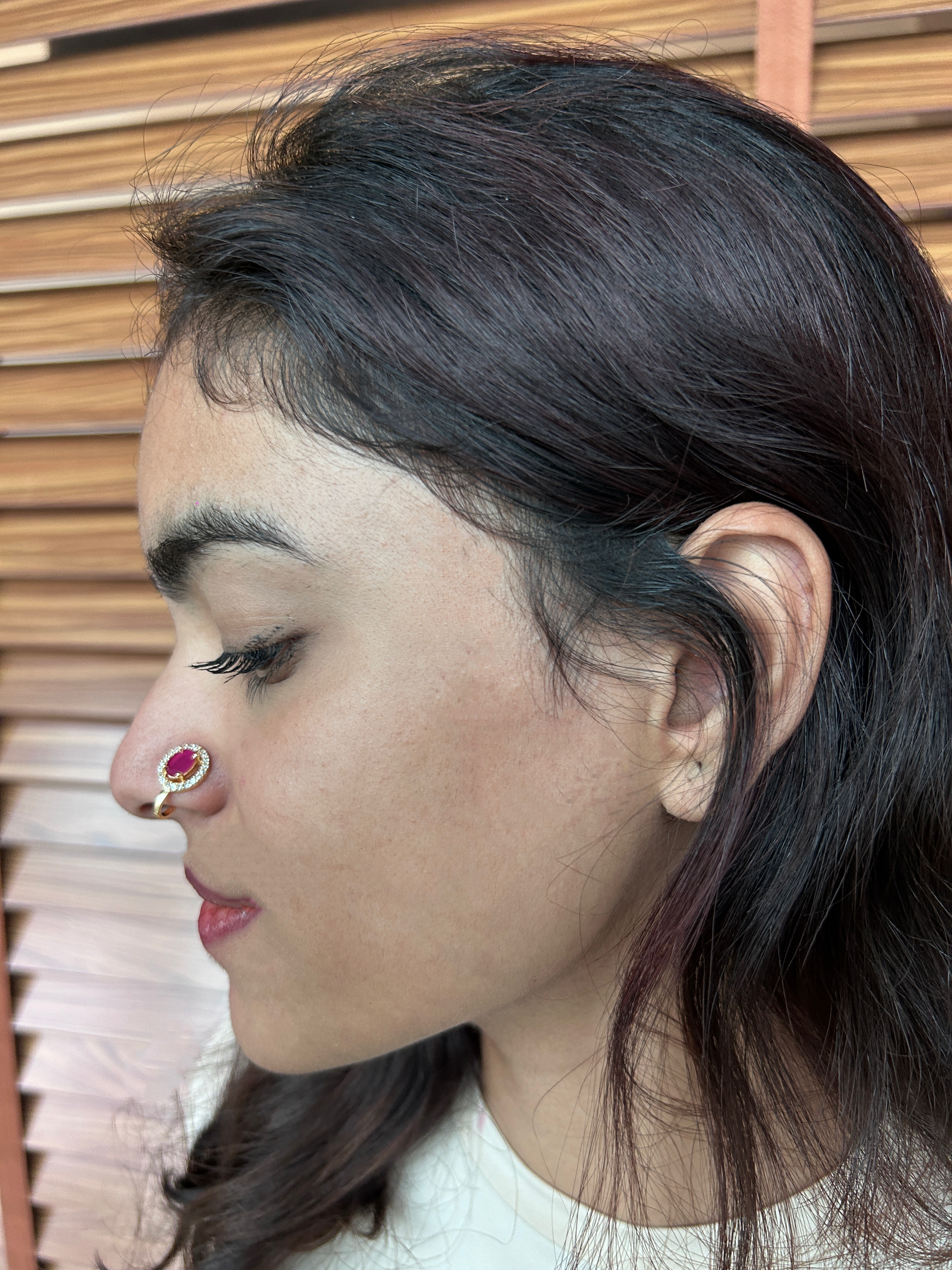 Yuti Pink NosePin