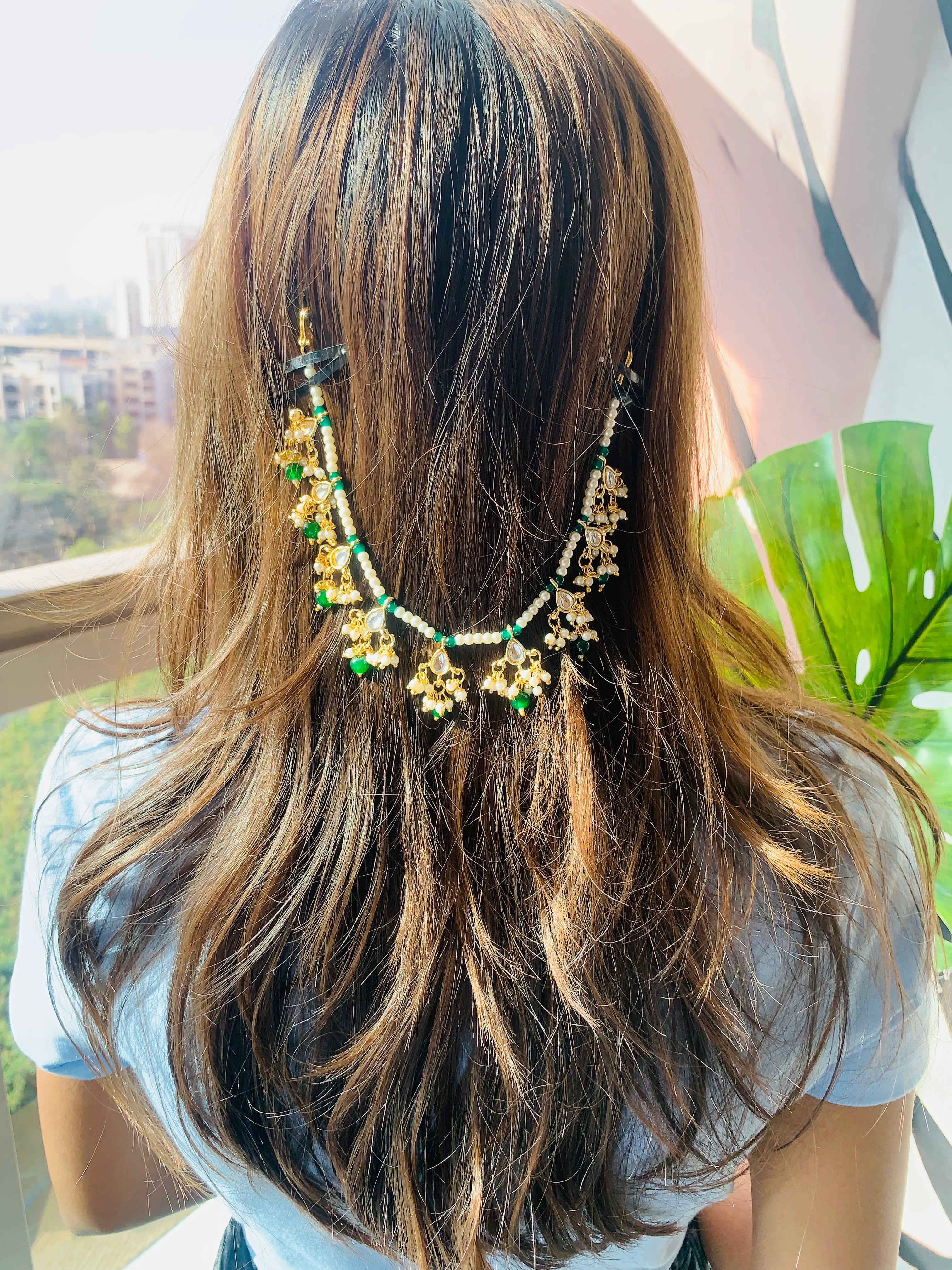 Neyoshi Pearl HairChain