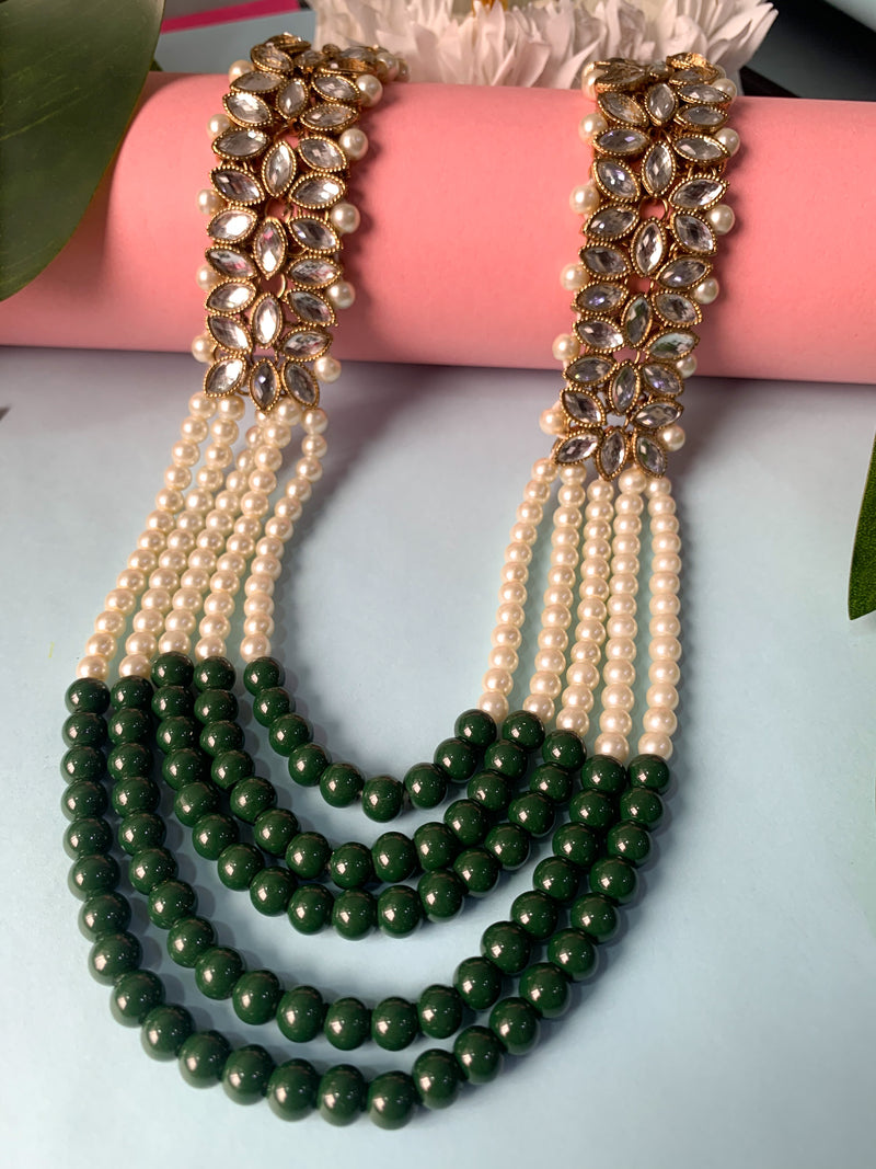 Abhishek Green Necklace