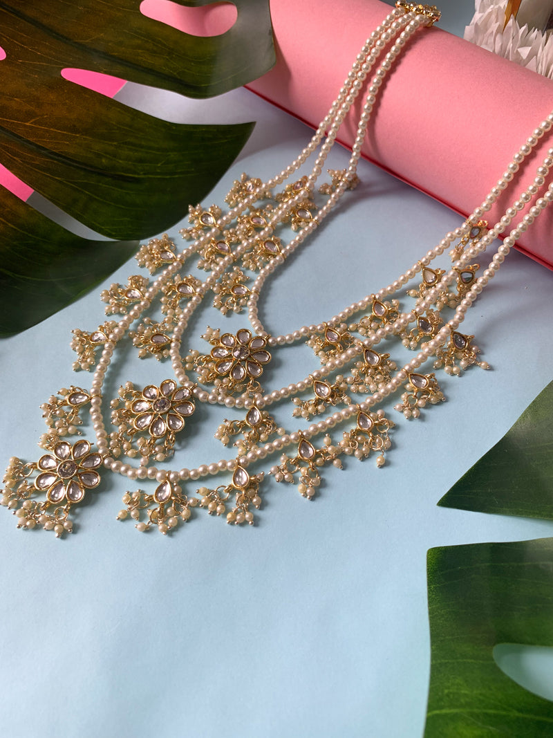 Ansh White Necklace