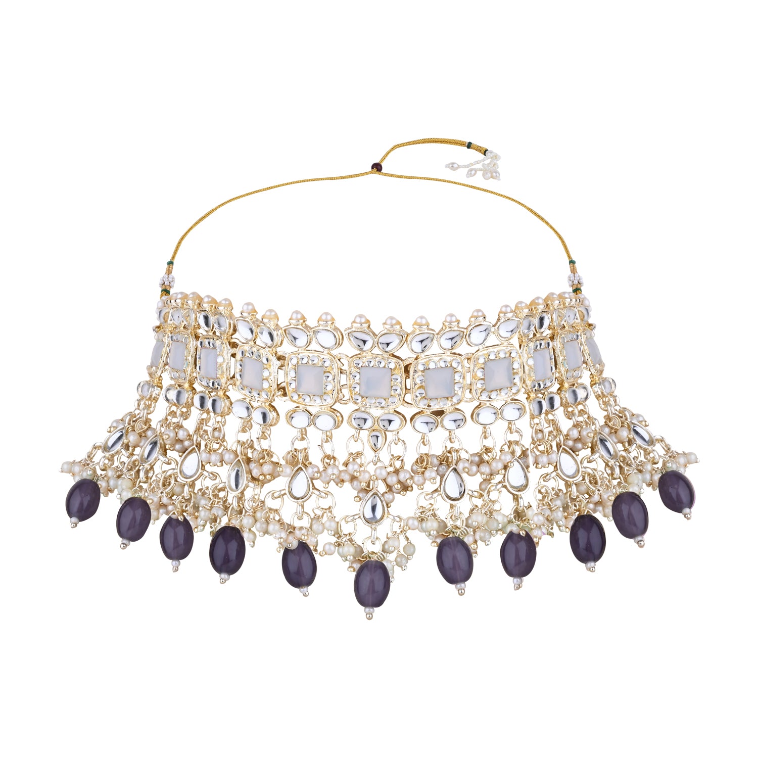 Avishi Grey Choker Set
