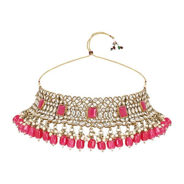 Parinaaz Pink Choker