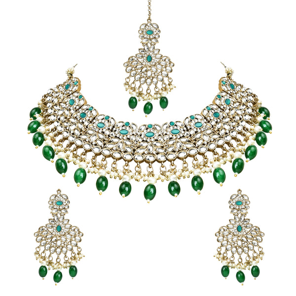 Krishi Green Choker