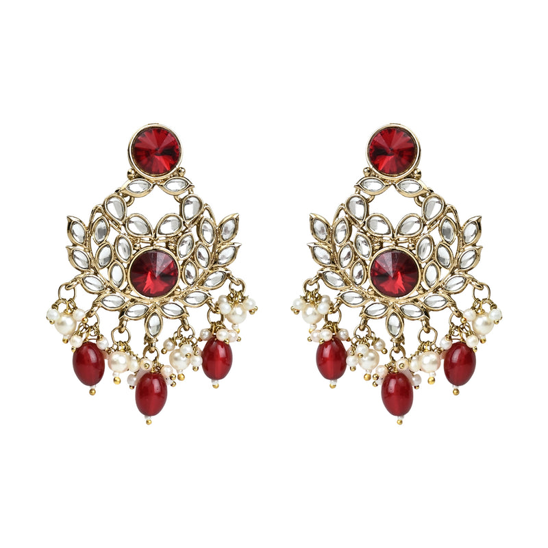 Geet Maroon Choker