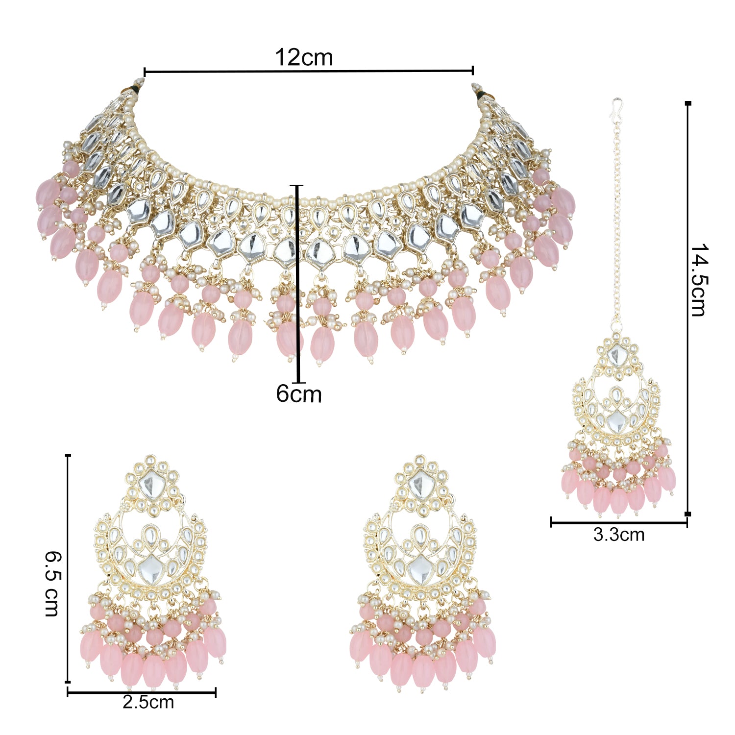 Devyani Pink Choker