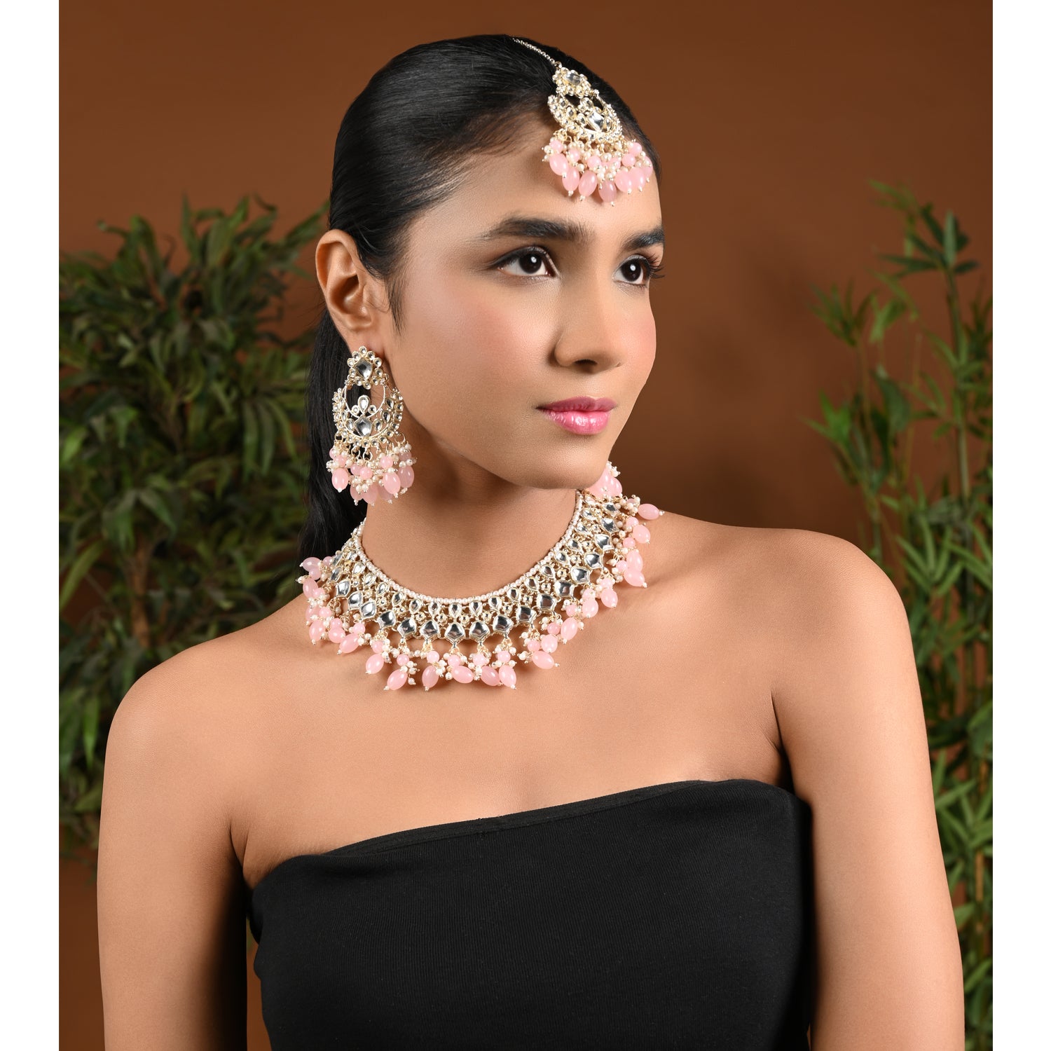 Devyani Pink Choker
