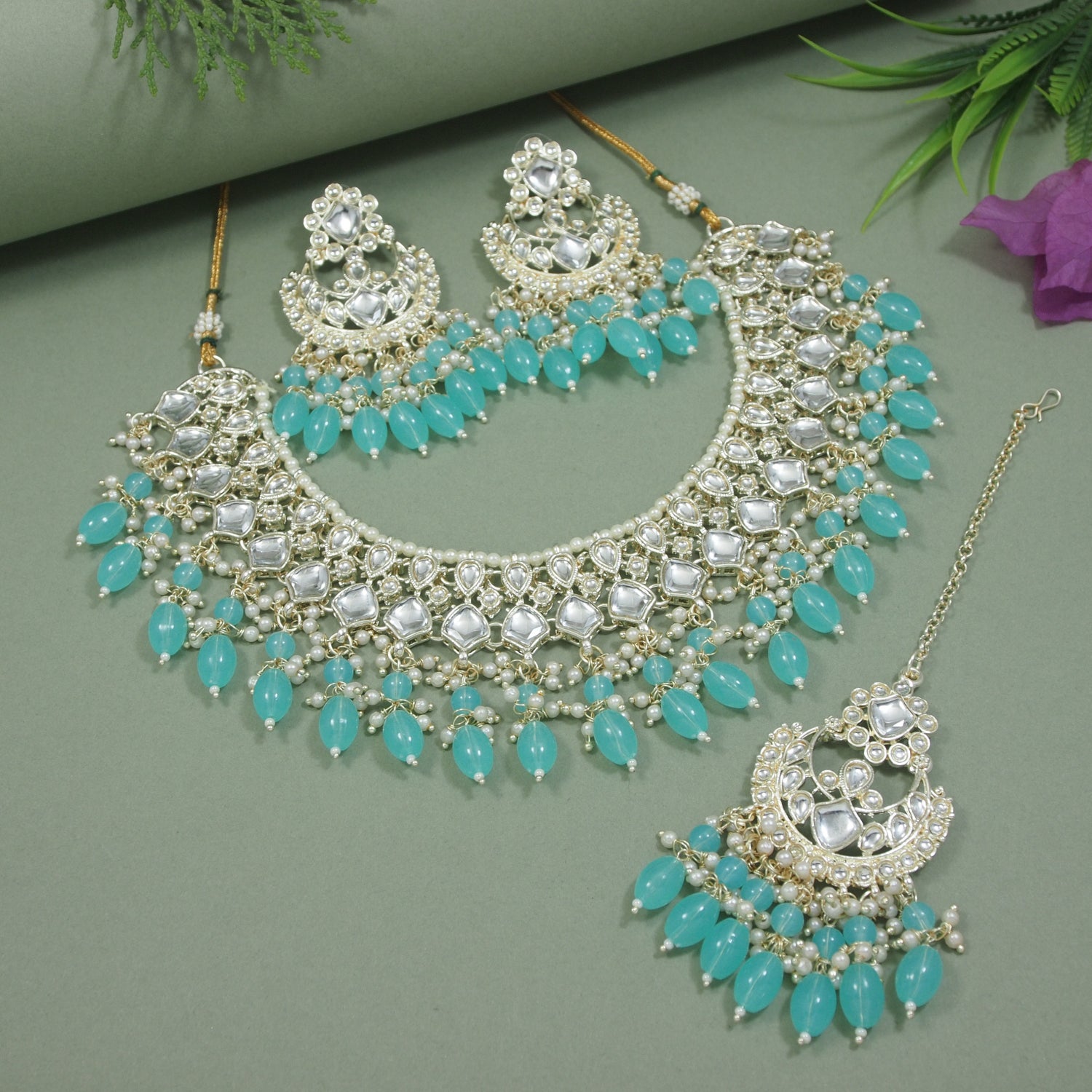 Devyani Turquoise Choker
