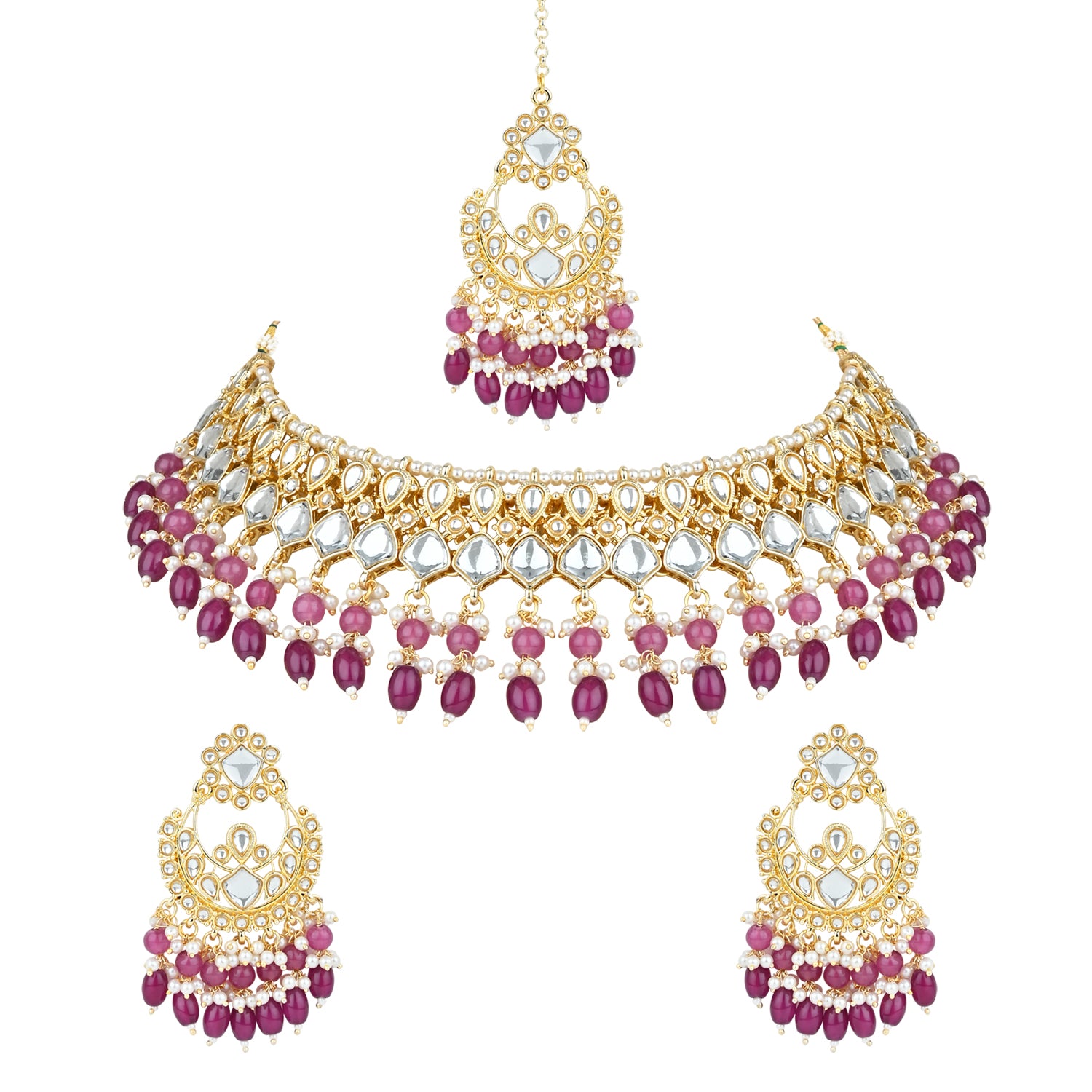 Devyani Wine Choker
