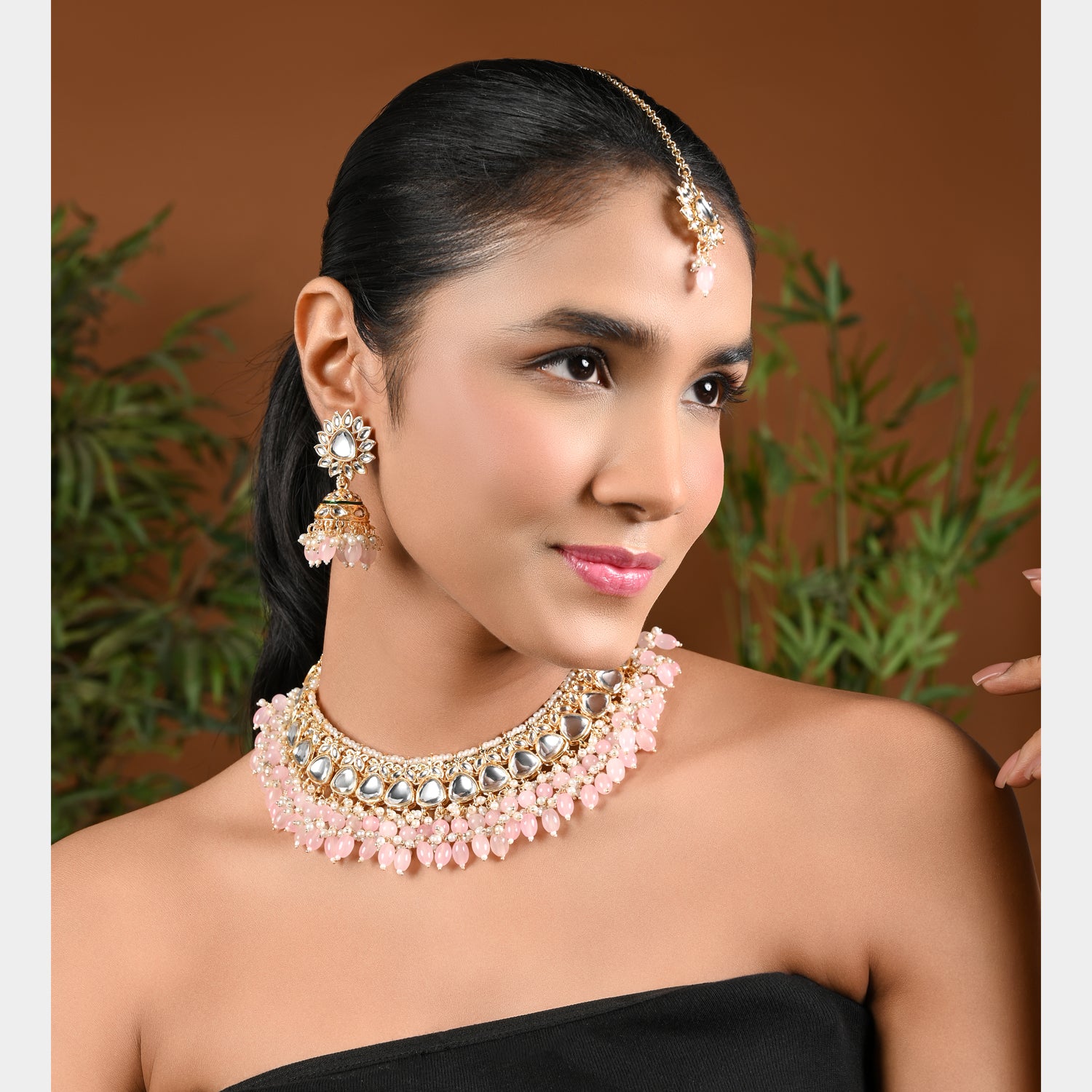Megha Pink Choker