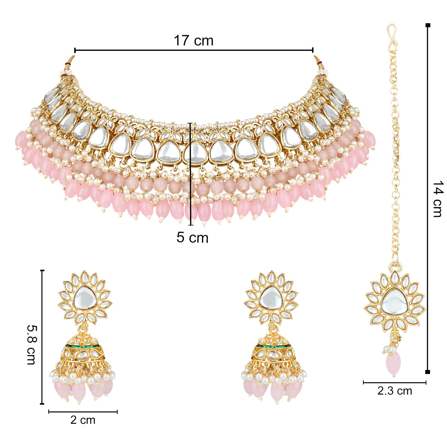 Megha Pink Choker