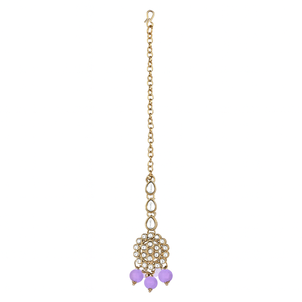 Vyoma Purple Choker Set