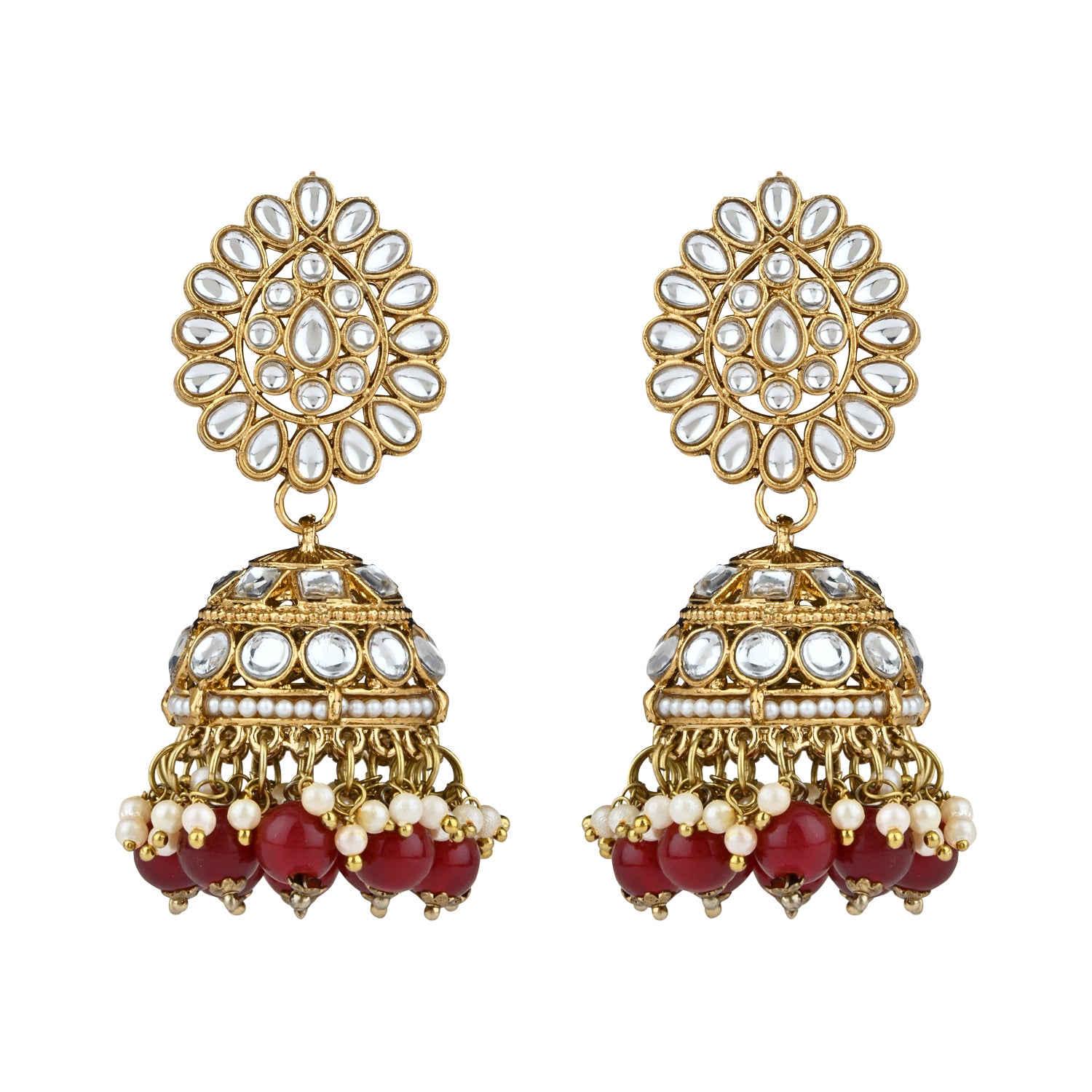 Neesha Maroon Choker Set