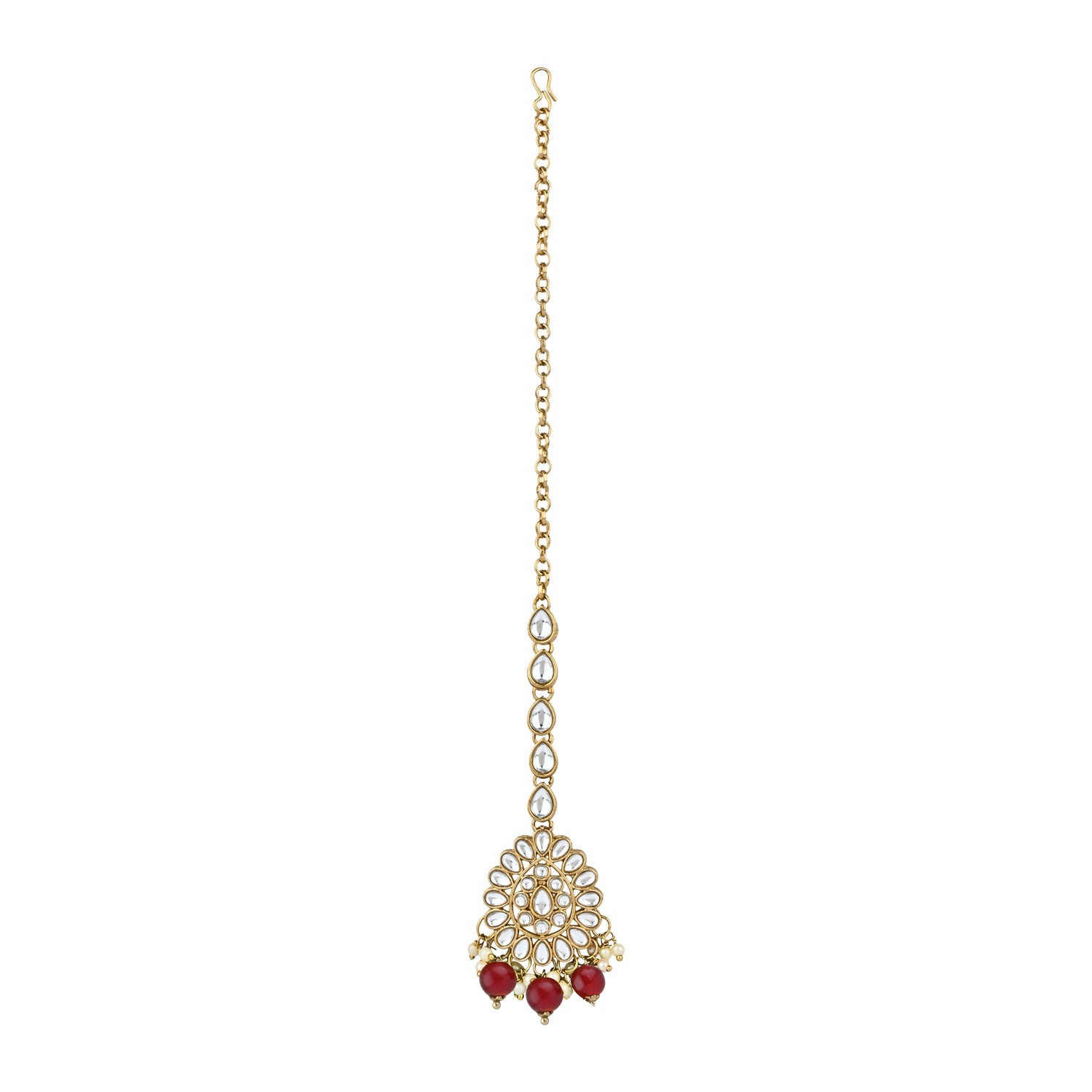 Neesha Maroon Choker Set
