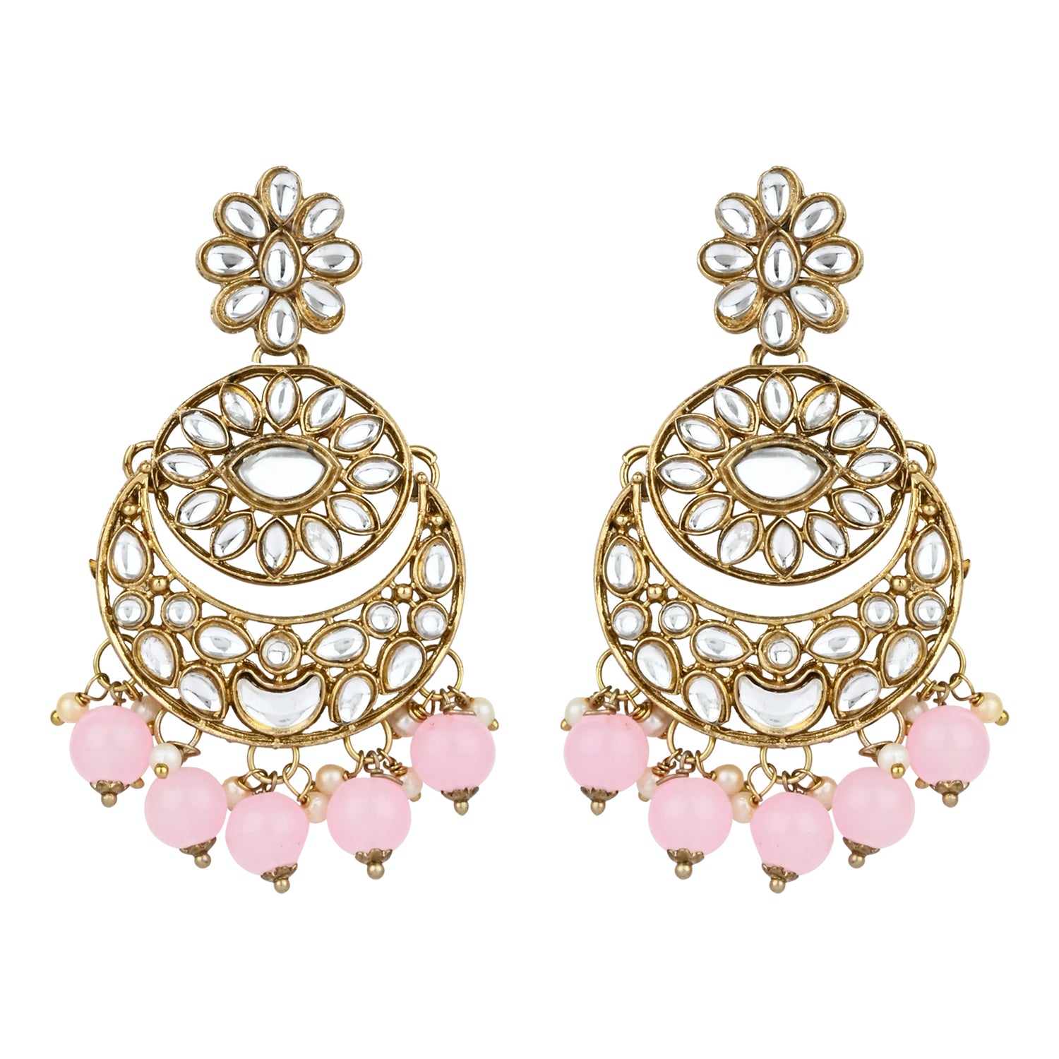 Kajal Pink Choker Set