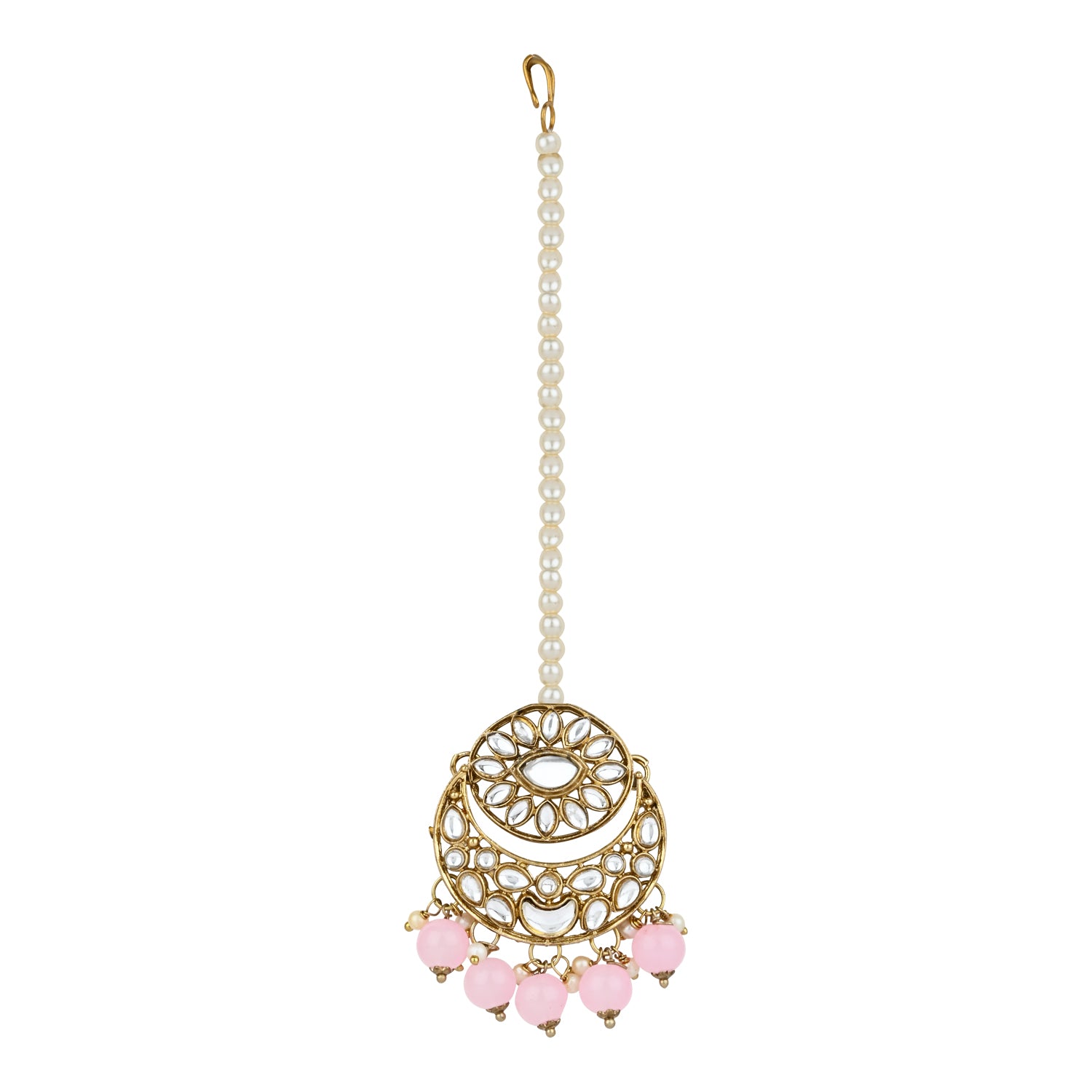 Kajal Pink Choker Set