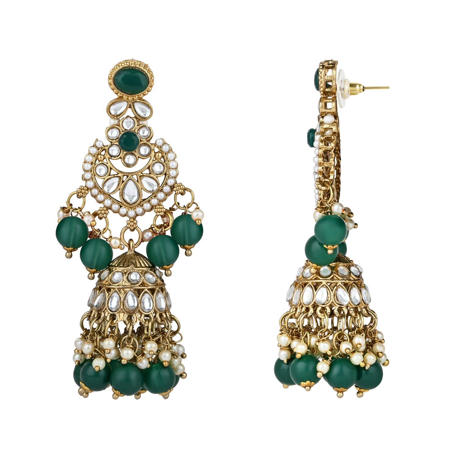 Nalini Green Choker Set