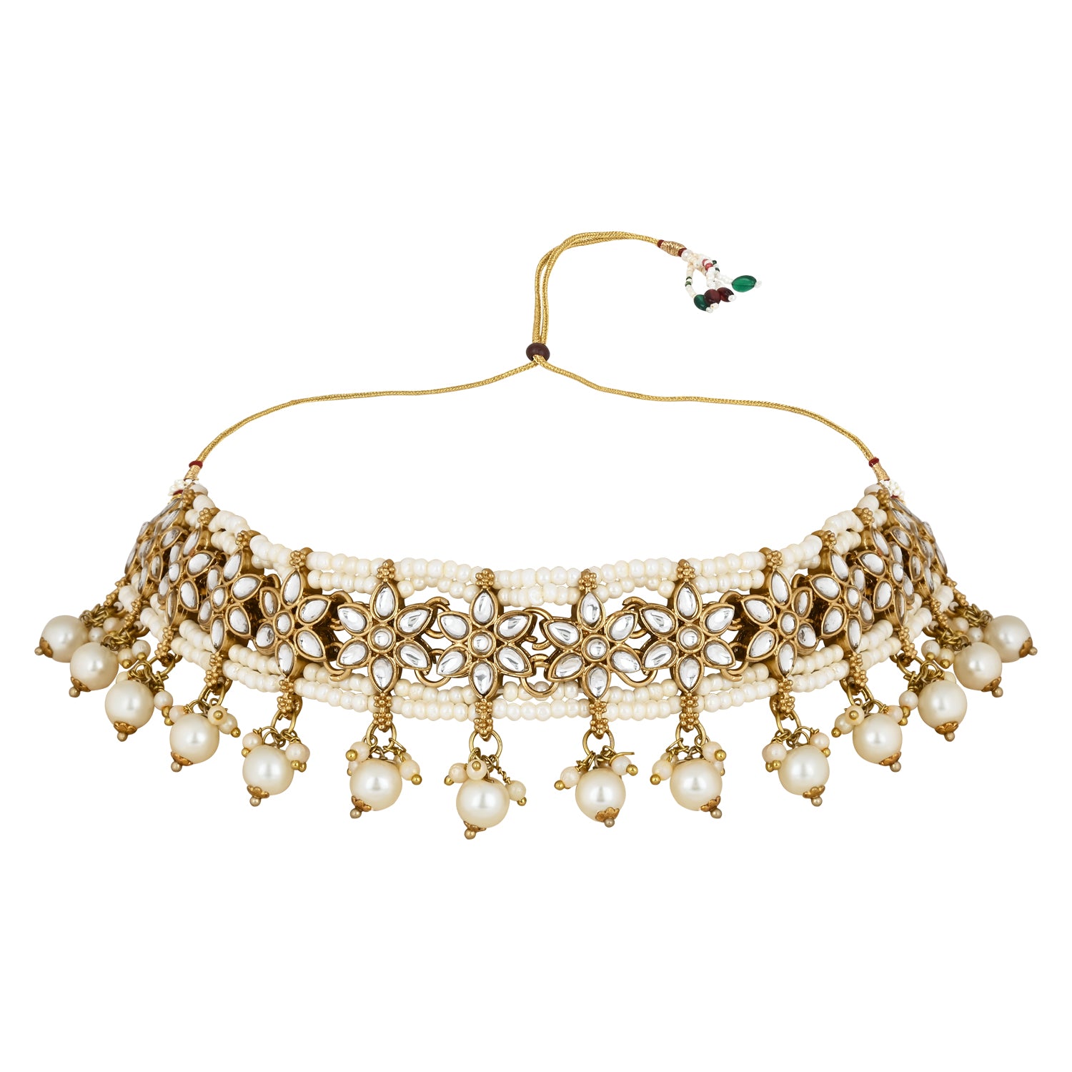 Reshmi White Choker