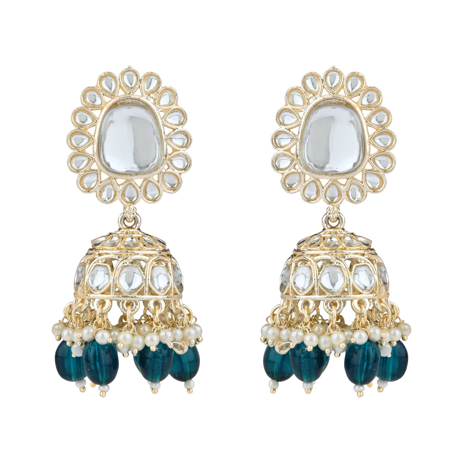 Lavishka Peacock Green Choker Set