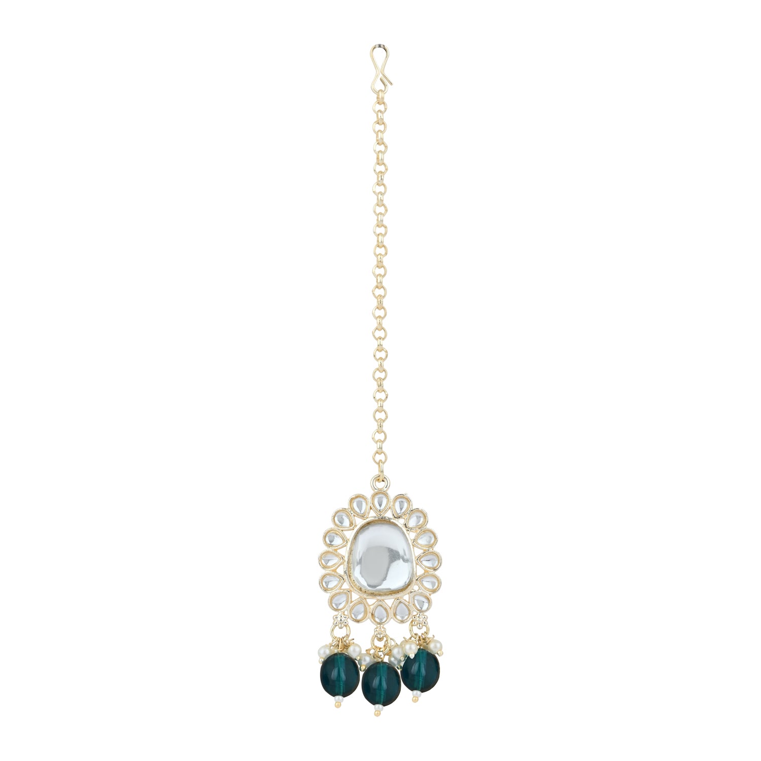 Lavishka Peacock Green Choker Set