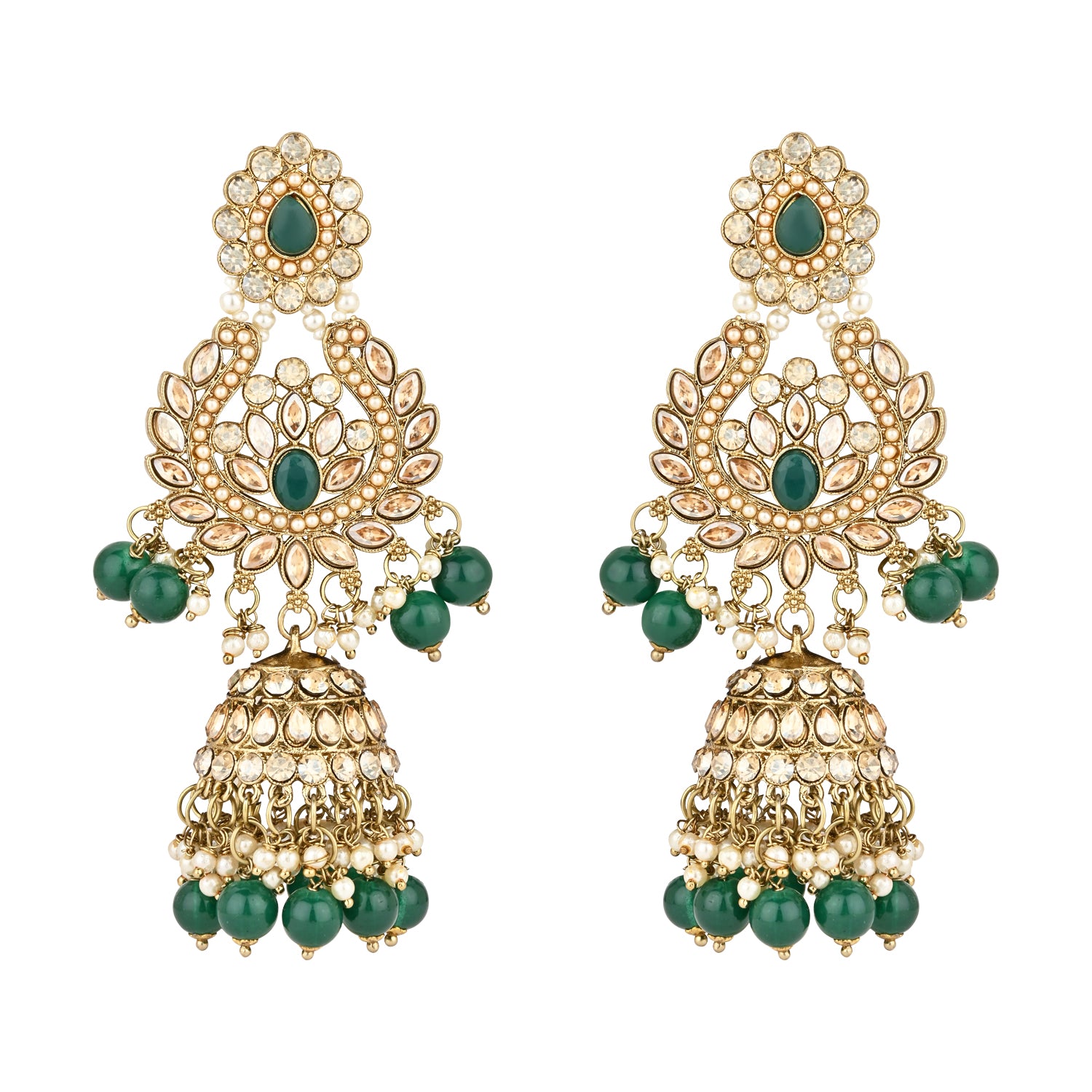 Vinisha Green Choker Set