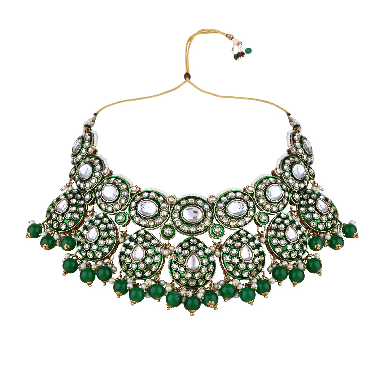 Lavya Green Necklace Set