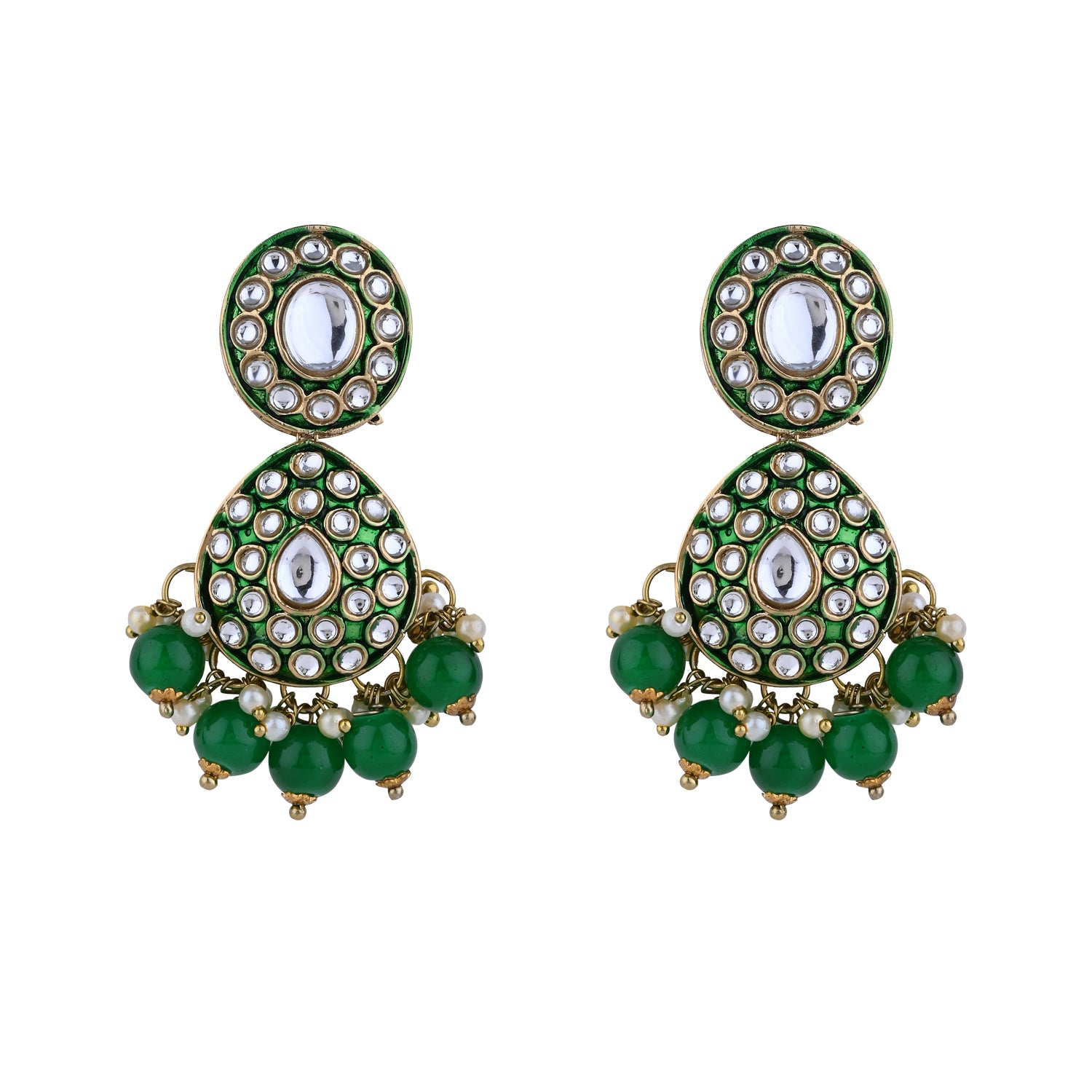 Lavya Green Necklace Set