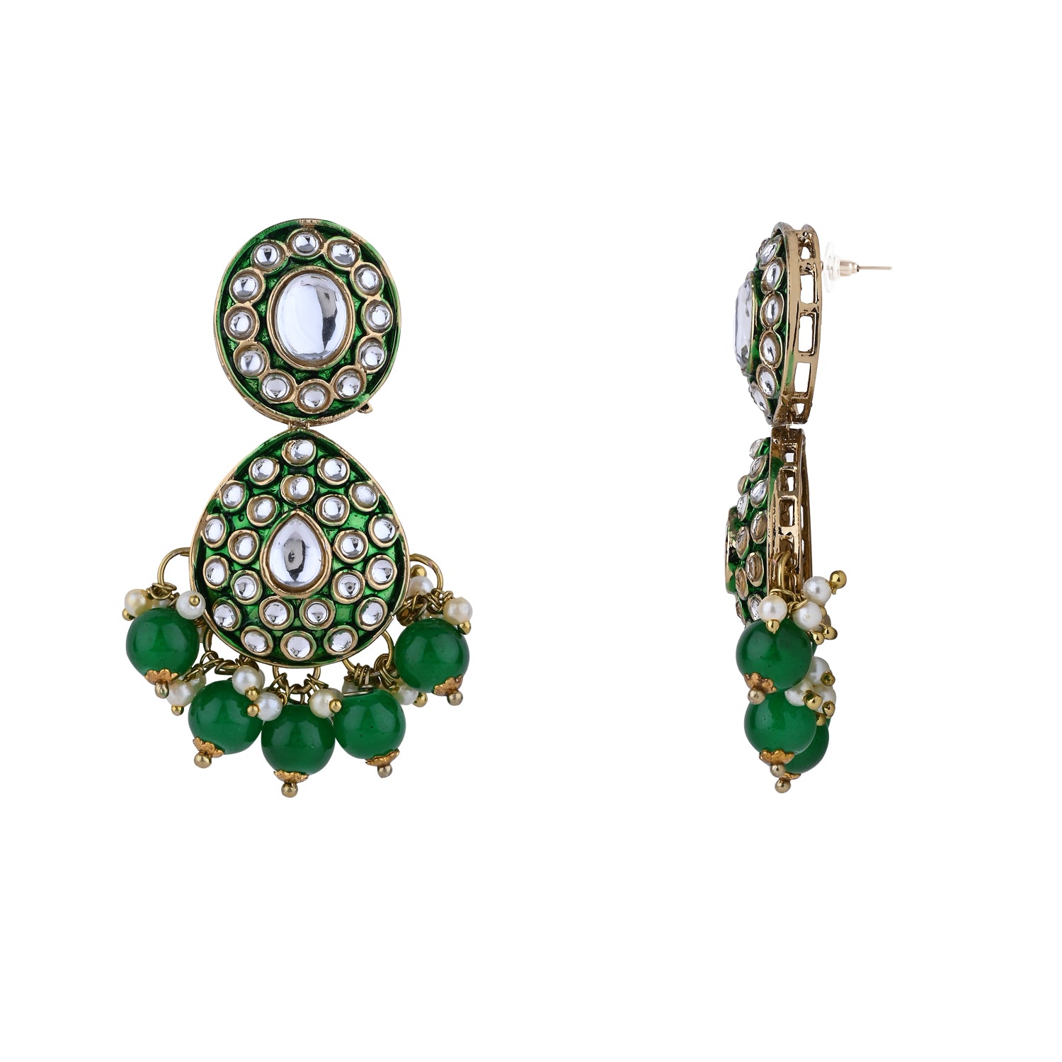 Lavya Green Necklace Set