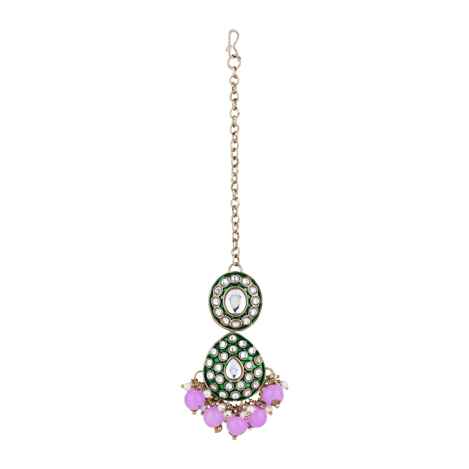 Lavya Purple Necklace Set
