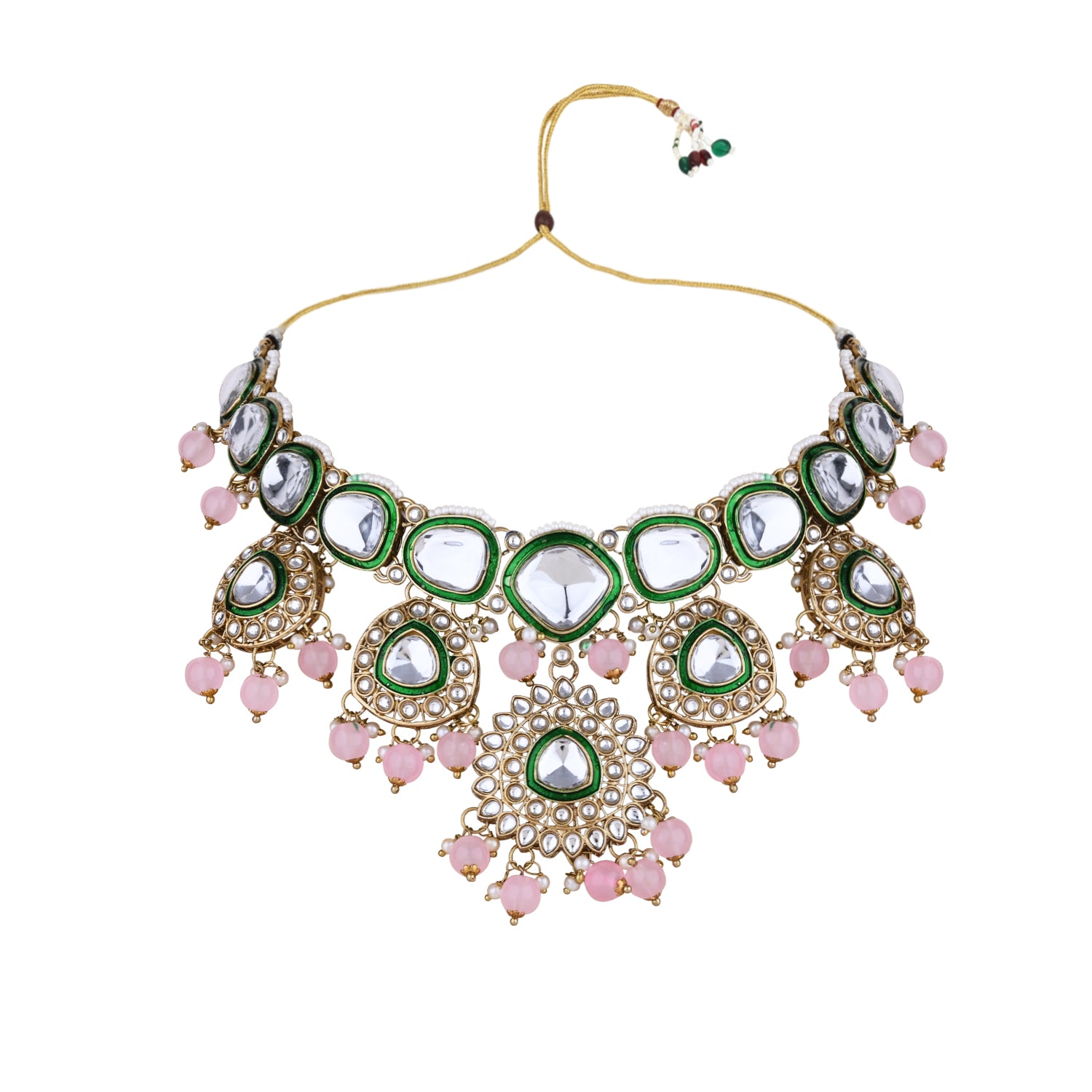Atiya Pink Necklace Set