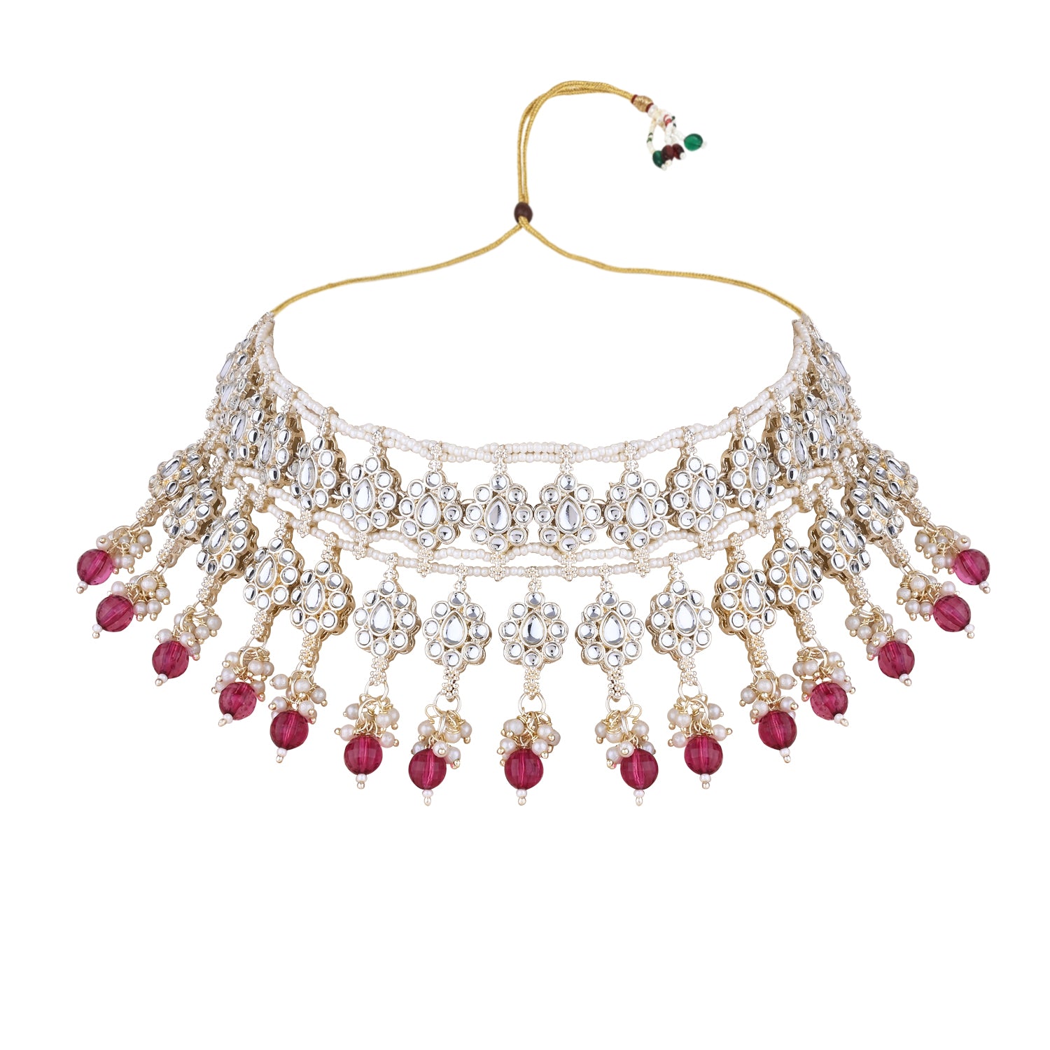 Aadhira Pink Choker Set
