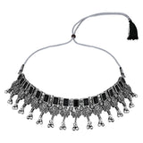 Lavika Black Oxidised Choker Set