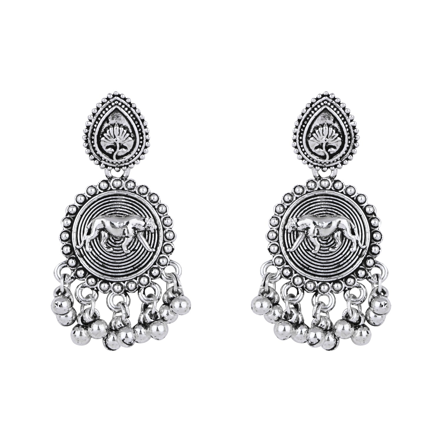 Sayuri Oxidised Necklace Set