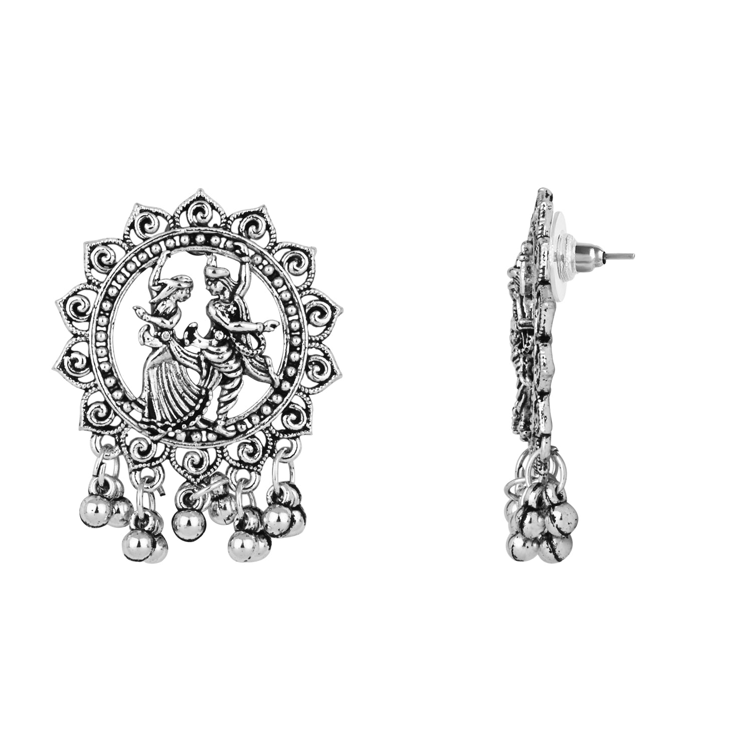 Lavita Oxidised Necklace Set