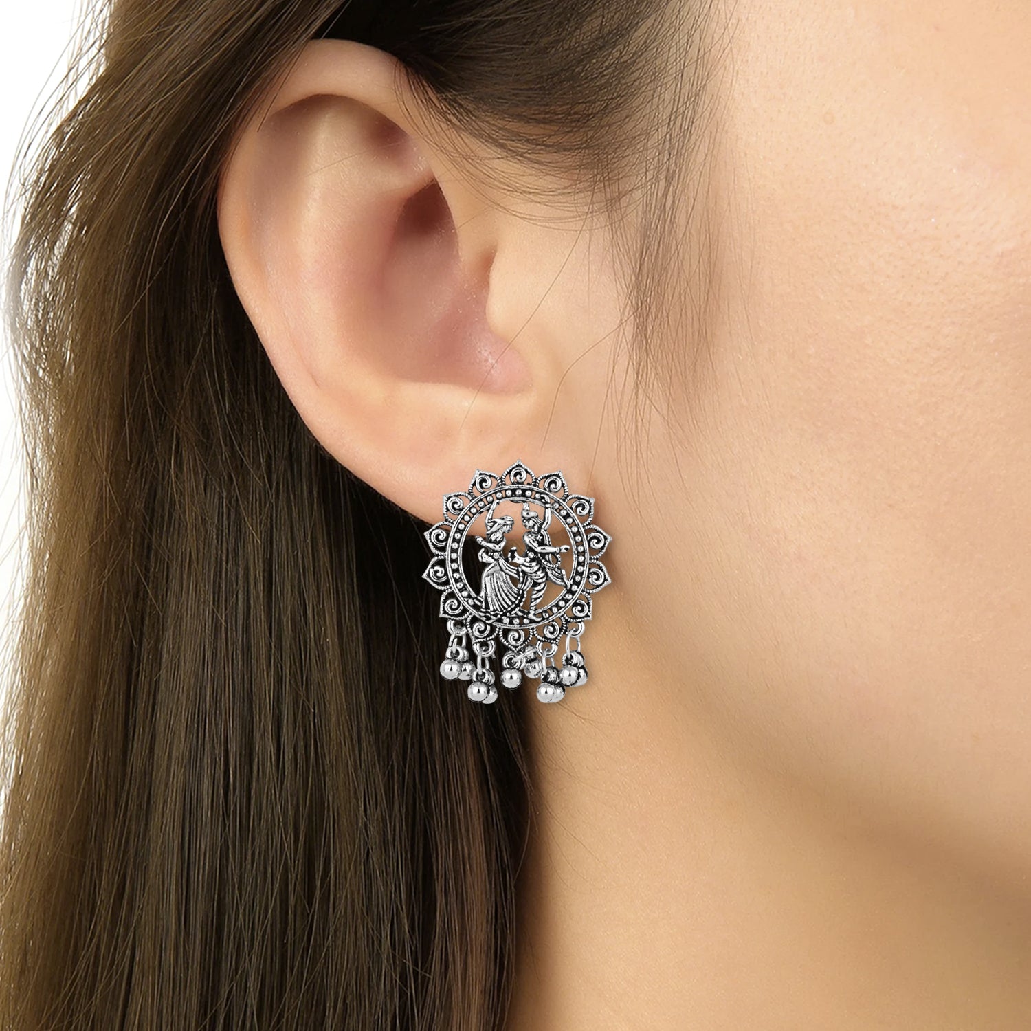 Lavita Oxidised Necklace Set