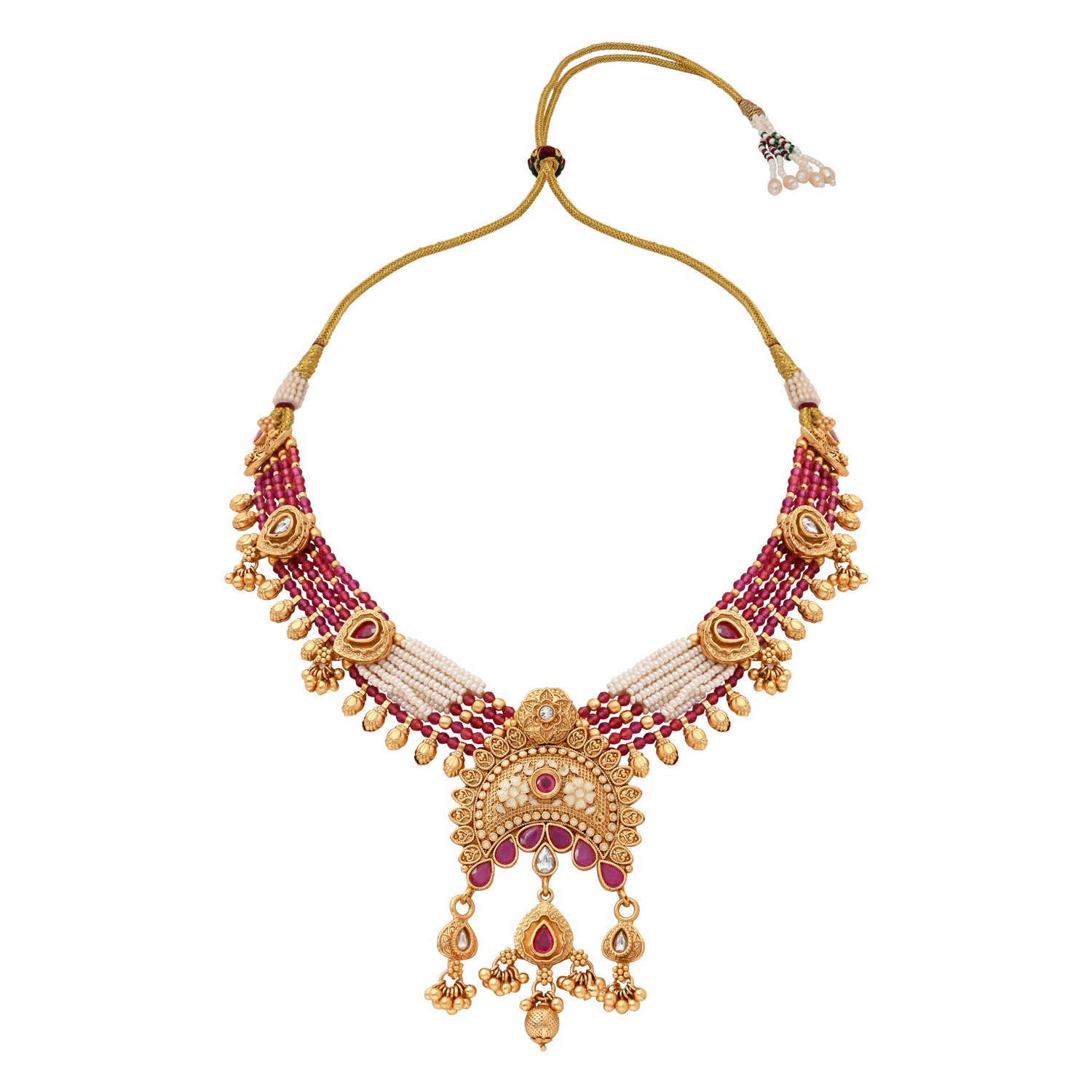 Swati Pink Necklace Set
