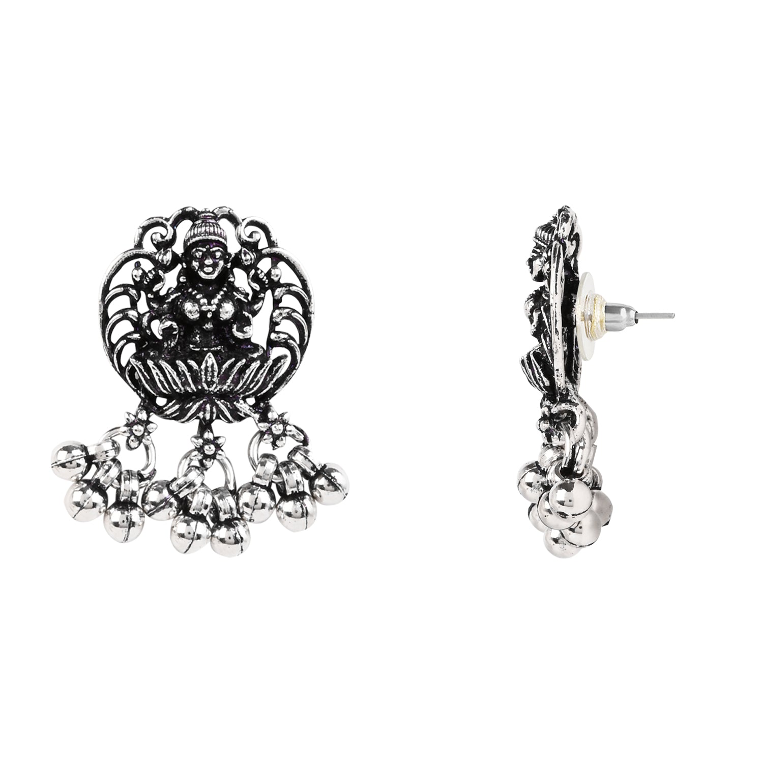 Spiritual Goddess Motif - Oxidised Necklace Set