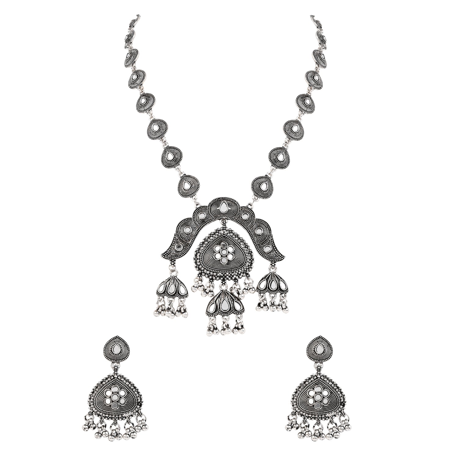 Handcrafted Tribal Jewellery Set - Vintage Inspired