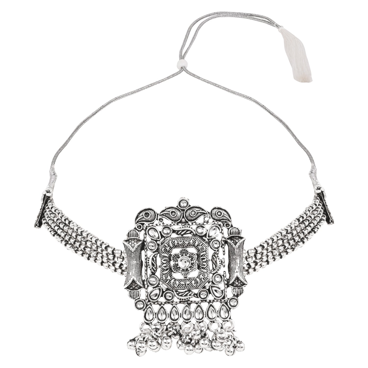 Vintage Lotus Motif Pendant – Traditional Charm