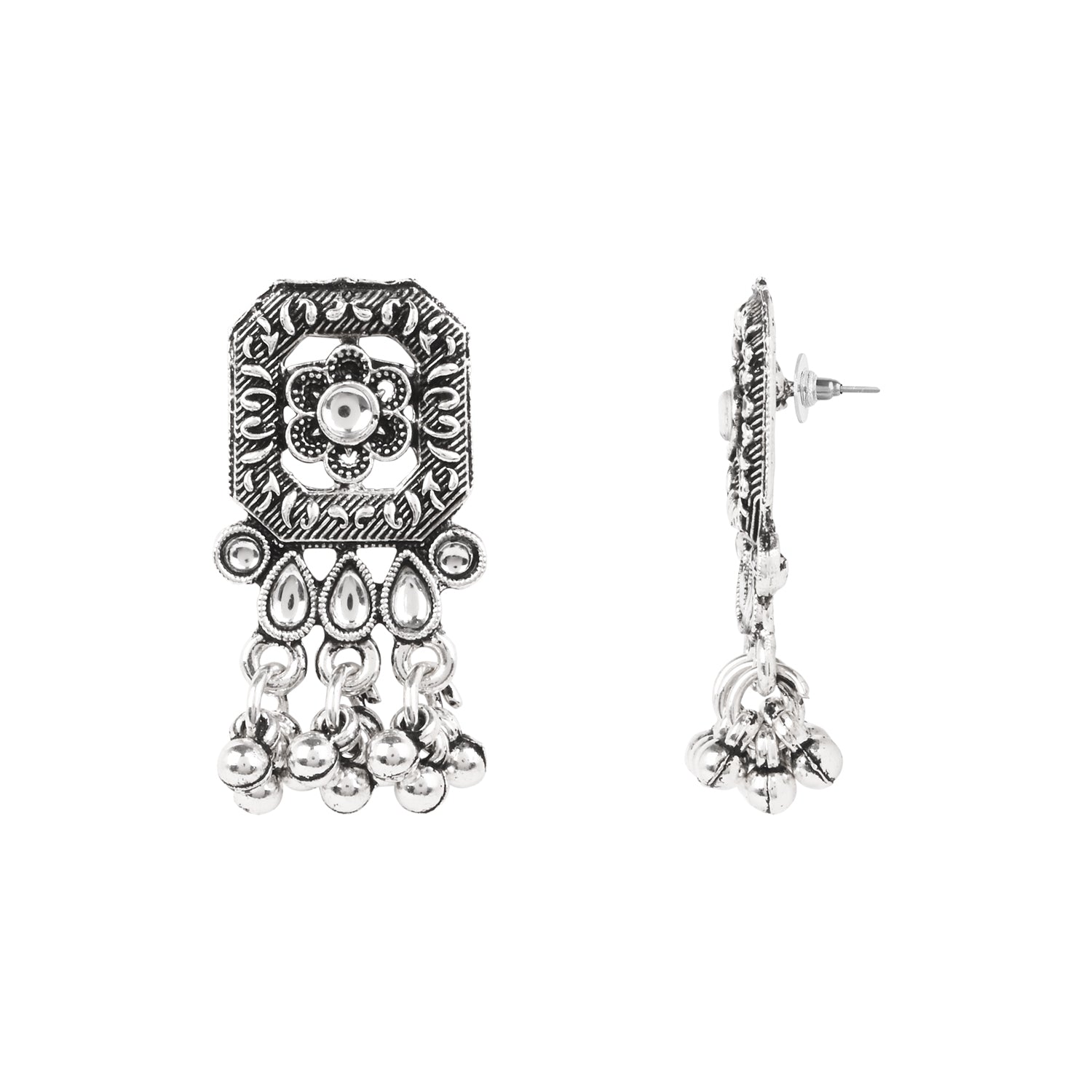 Vintage Lotus Motif Pendant – Traditional Charm