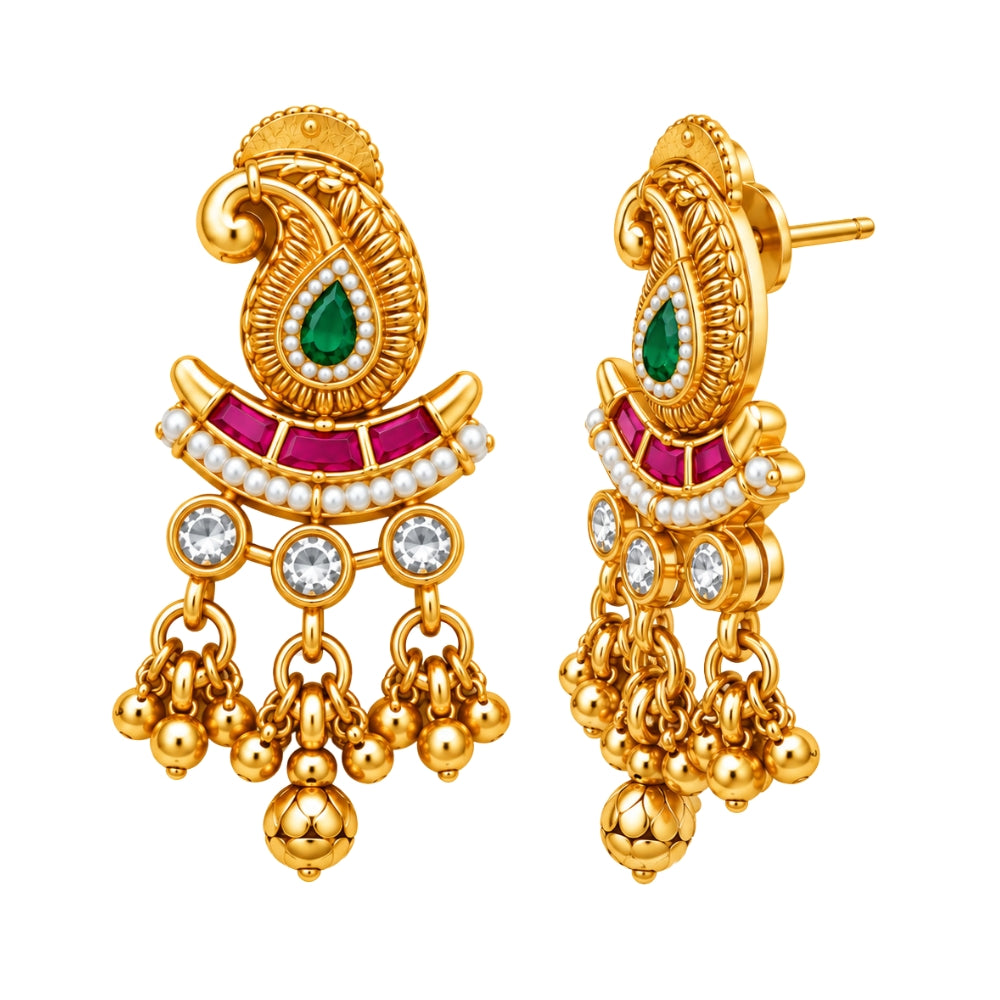 Narmin –  Kundan Choker Necklace Set