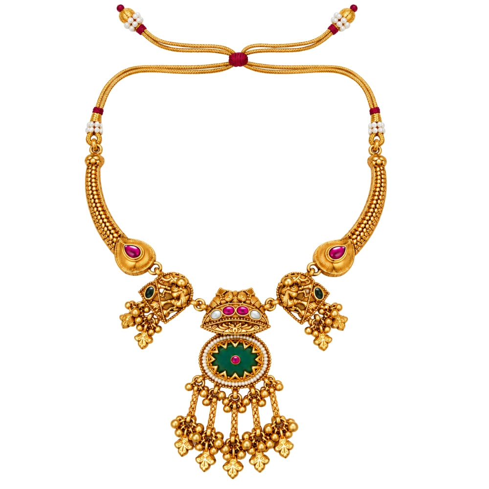 Aarshika – Statement Heritage Necklace Set