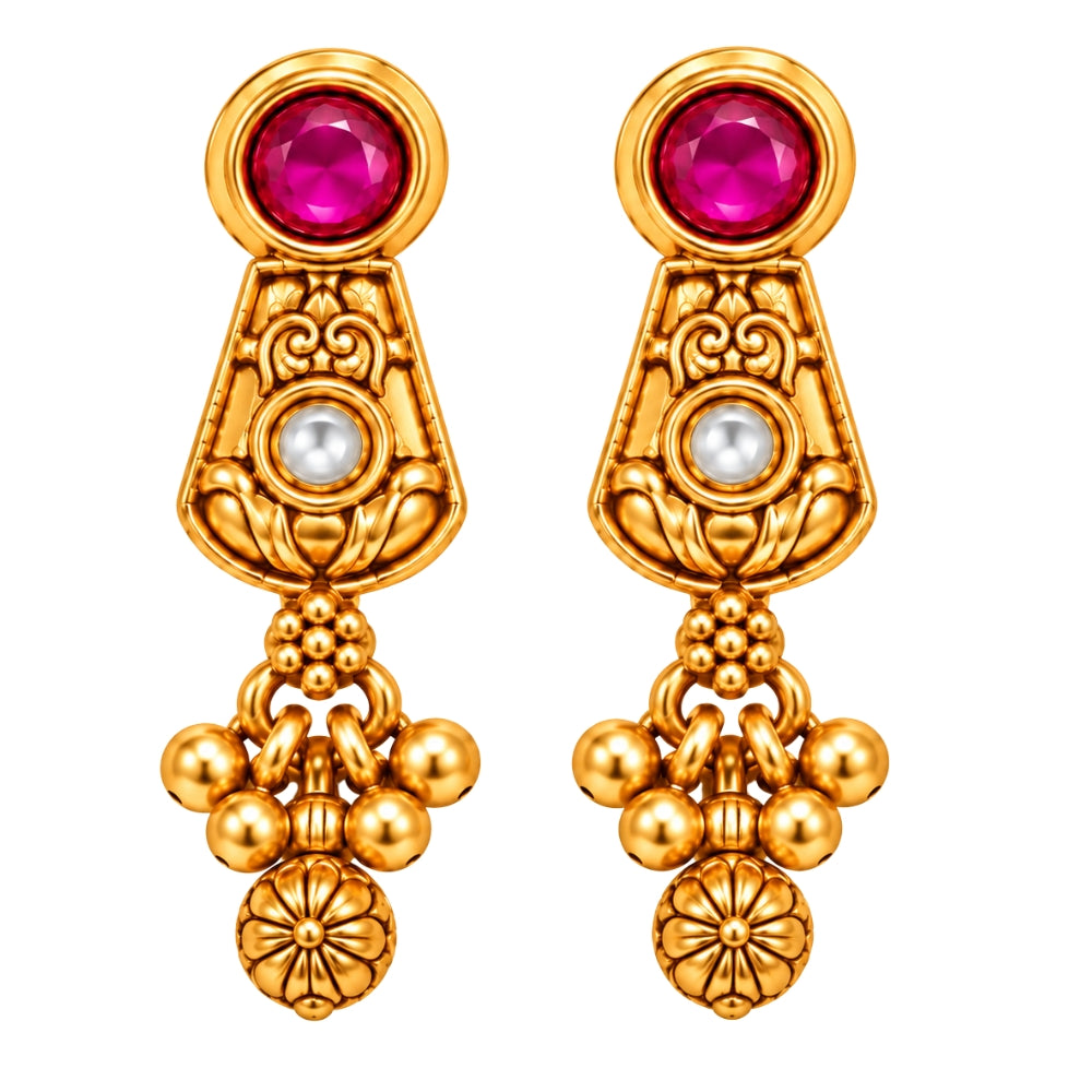 Ruhim –  Kundan Choker Necklace Set