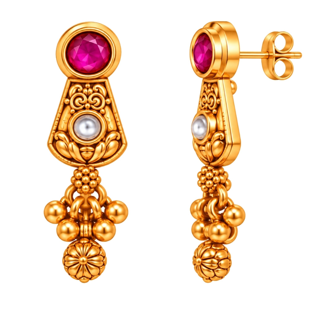 Ruhim –  Kundan Choker Necklace Set