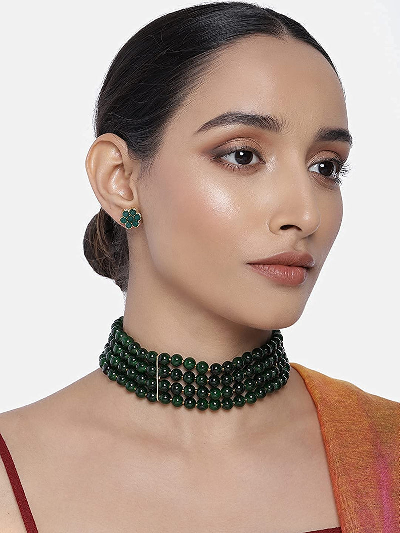 (Pack of 2) Pearl Choker Sets