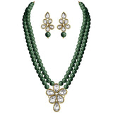 (Pack of 2) Kundan & Pearl Jewellery Set