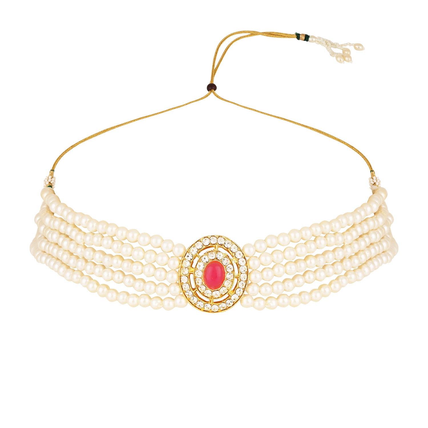 Anaya Pink Choker Set