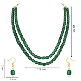 Khushi Green Necklace Set