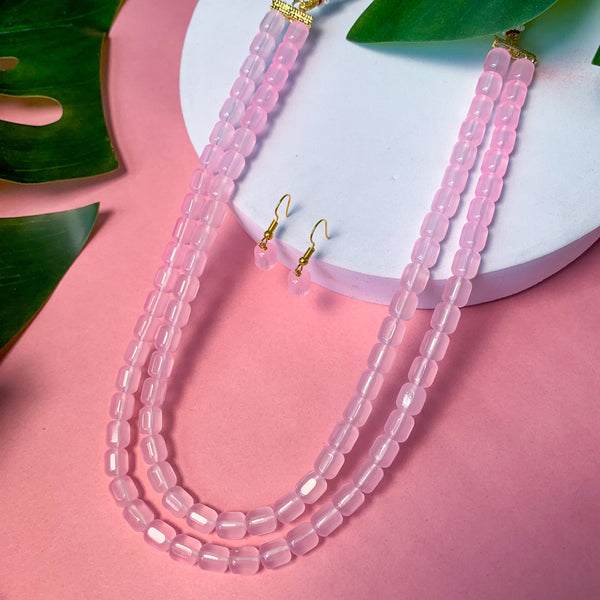 Khushi Pink Necklace Set