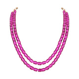 Khushi Wine Necklace Set