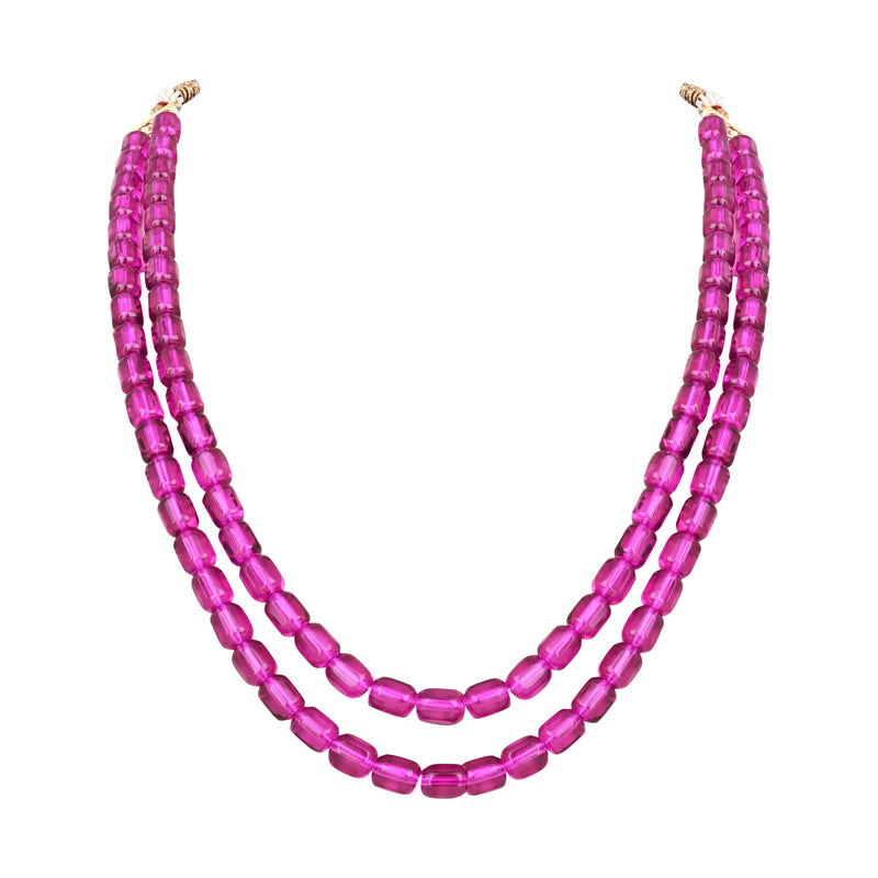 Khushi Wine Necklace Set